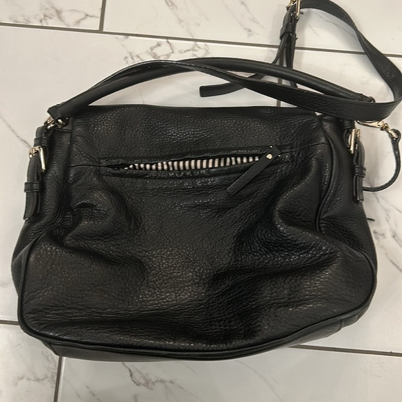 Kate spade black leather cobble purse - Picture 4 of 9